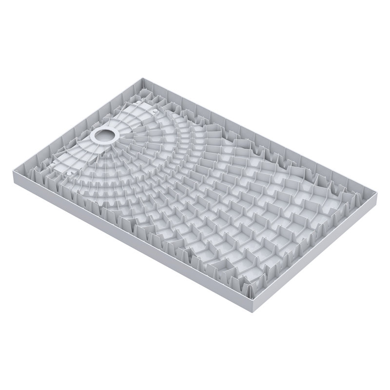 Alexandria 60" Black Framed Sliding Shower Kit with Clear Glass
