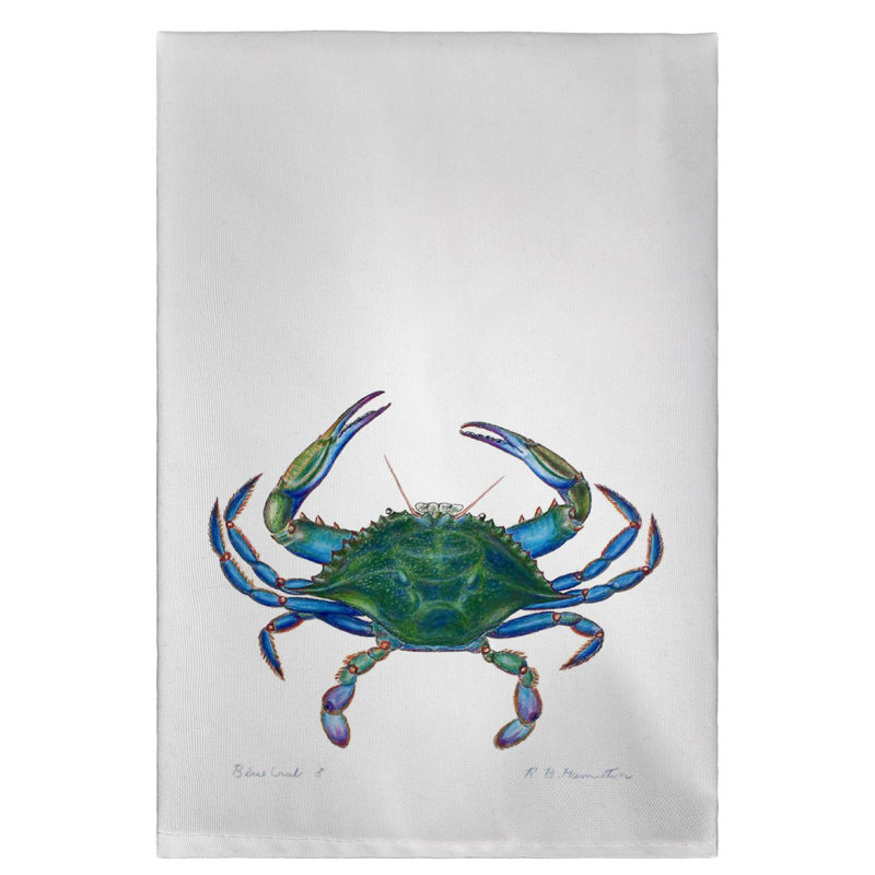 Serviette de main mâle crabe Mulvey