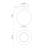 Castilla Glass Flush Mount-66310651-66310650