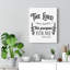 Purpose For Me Psalm 138:8 - Wrapped Canvas Print-2134844242