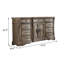 Commode, argent antique