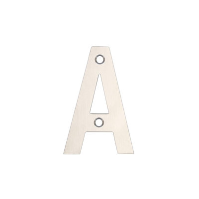 10.2cm H Stainless Steel House Letter