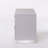 White & Chrome Leg Finish Nightstand
