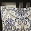 Quilt With Pillows, Navy/tan. Paisley Design, 100% Microfiber. Soft Reverse. 2 Shams, 3 Decorative Pillows. Machine Washable & Spot Clean 6 Piece Navy/tan Throw Quilt, Shams And