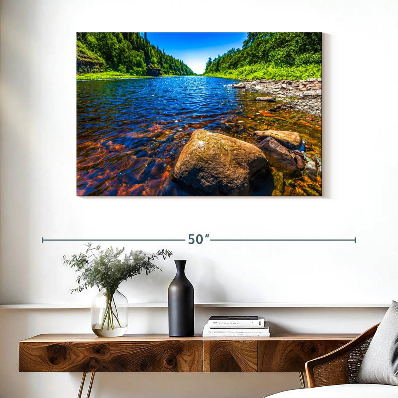 Alvord Crystal River, 26" H x 39" W