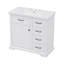Bathroom Vanity With Ceramic Sink And 2 Tip-Out Drawers-1823082743