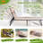 Serik 73.5" L Metal and Sling Folding Outdoor Chaise Lounge-702019143