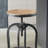 Adjustable Height Counter Stool with Metal Frame-711793659-711793663