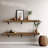 Dellaney 2 Piece Poplar Bracket Shelf-2103525866