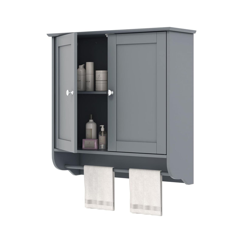 Bathroom Cabinet, Grey