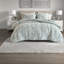-Piece Green Bedding Sets, Polyester Microfiber Comforter Set, Modern Bedroom