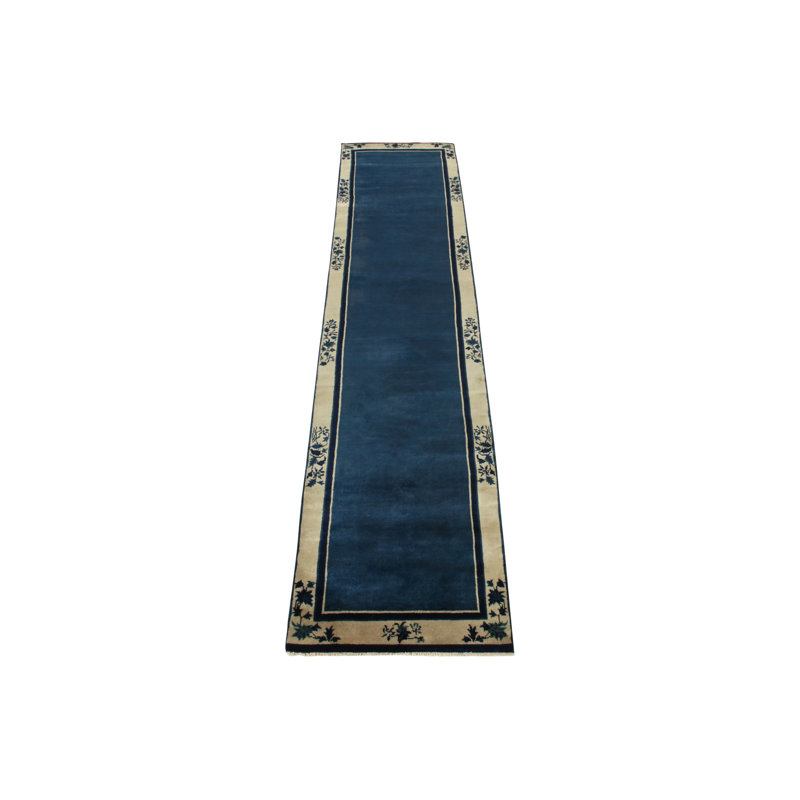 One-of-a-Kind 2'9" x 7'6" Hand Knotted Area Rug