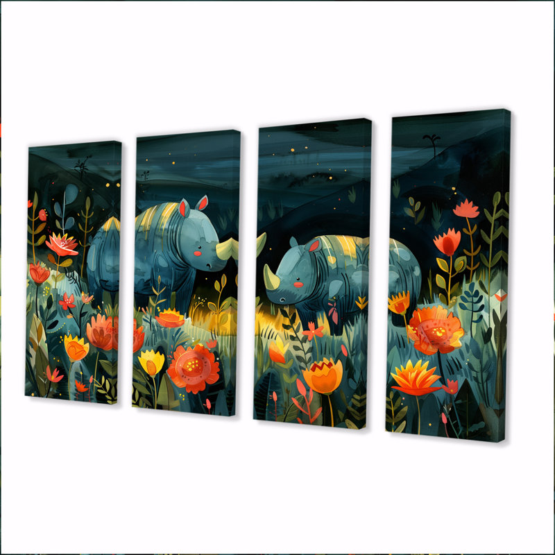 Ensemble de salon Teeya - Rhinoceros, H 32 po x l 64 po