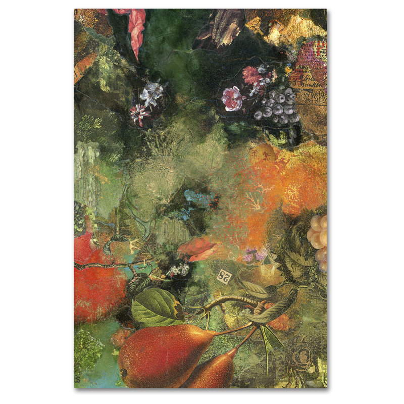 "Kaeya Oregon Pears" par Nick Bantock, impression sur toile tendue, H 19 po x l 12 po x P 2 po