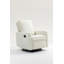 Fauteuil court en peluche