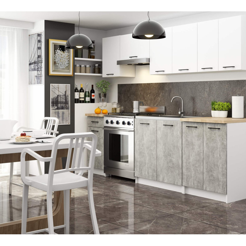 Oliwia kitchen base cabinet, 85cm H x 50cm W x 46cm D