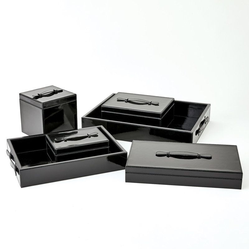 Decorative Tray, 3.75"H x 22"W x 16.5"D