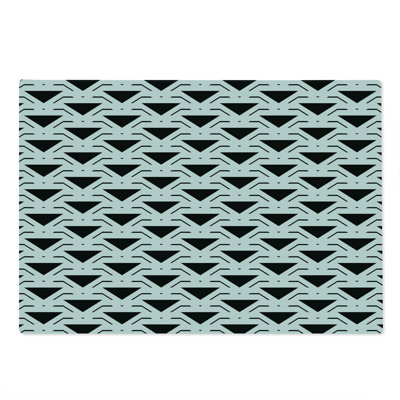 East Urban Home Glass Geometric Cutting Board
