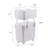 Plastic Rolling Laundry Hamper with Handles-1599777796