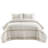 Gilroy Farmhouse / Country Cotton Striped Quilt-1468959036-1353609318