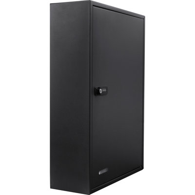 Armoire murale à 200 clés - acier gris, serrure à combinaison, réglable, étiquettes colorées pour une gestion sans faille Protection réglable à 200 serrures, fixation facile à trouver