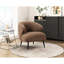 Fauteuil d'appoint rembourré Boucle