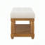 Banc rembourré avec tablette de rangement-593291138-593291192