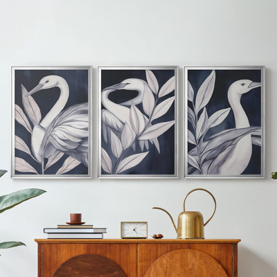 ANIMALS Series IV - Toile tendue avec châssis tendue, 3 pièces
