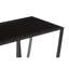 Demars 140cm Glass Top Console Table
