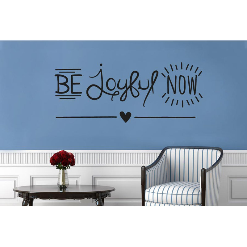 Wall Decal, Black, Medium