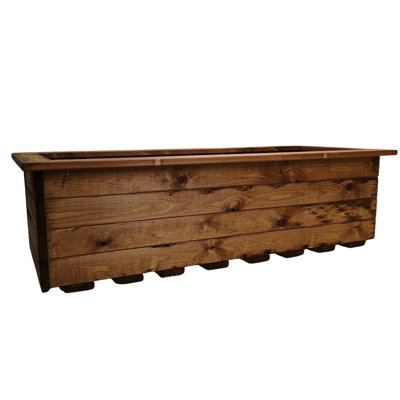 Caziyah Wood Planter Box