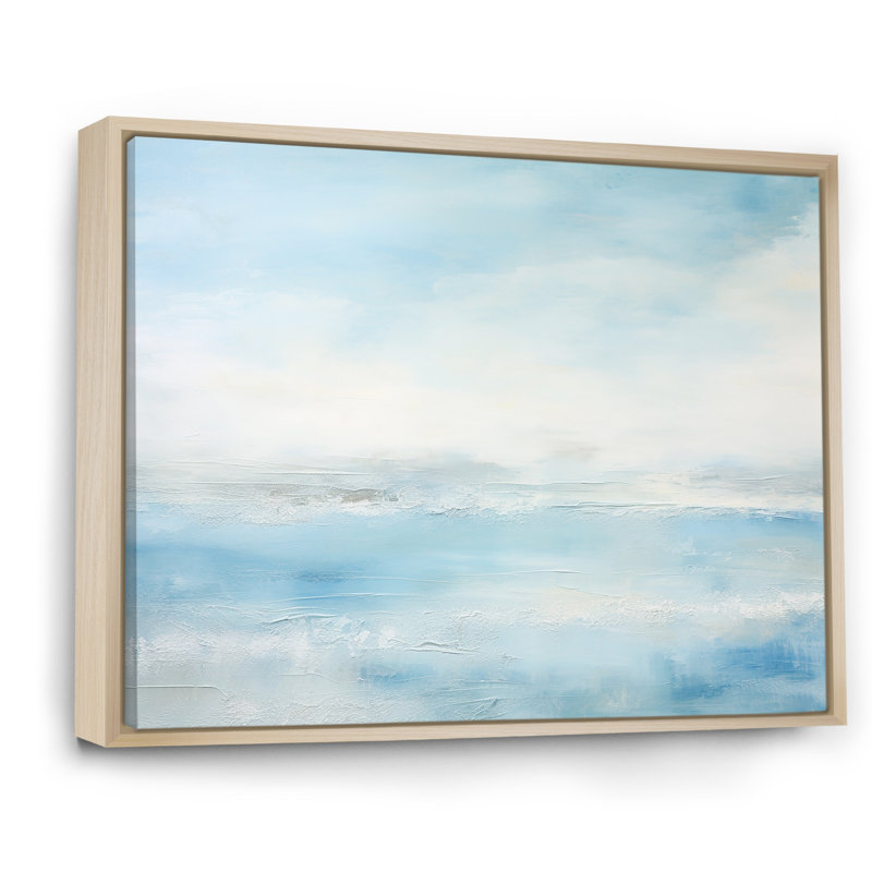 Pompey - Beach & Ocean Canvas Prints, Cadre naturel flottant, H 24 po x l 32 po