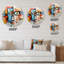 Pop Art Modern Robot III - Horloge murale abstraite-1987856130