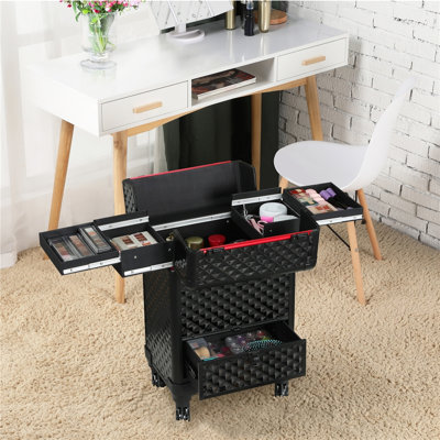 Pyburn 6 Compartment Makeup Organizer