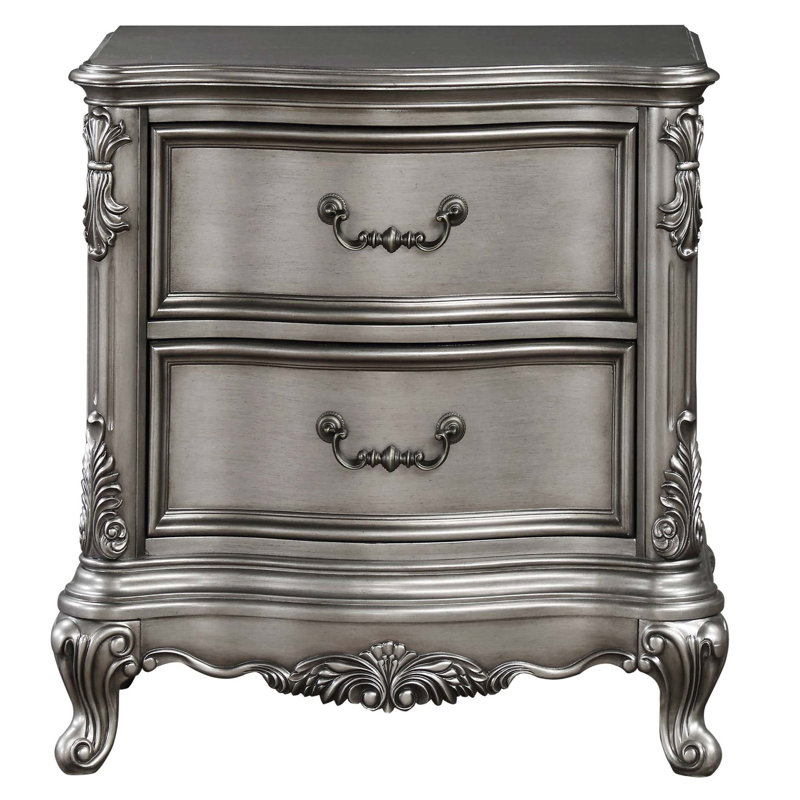 Table de chevet 2 tiroirs