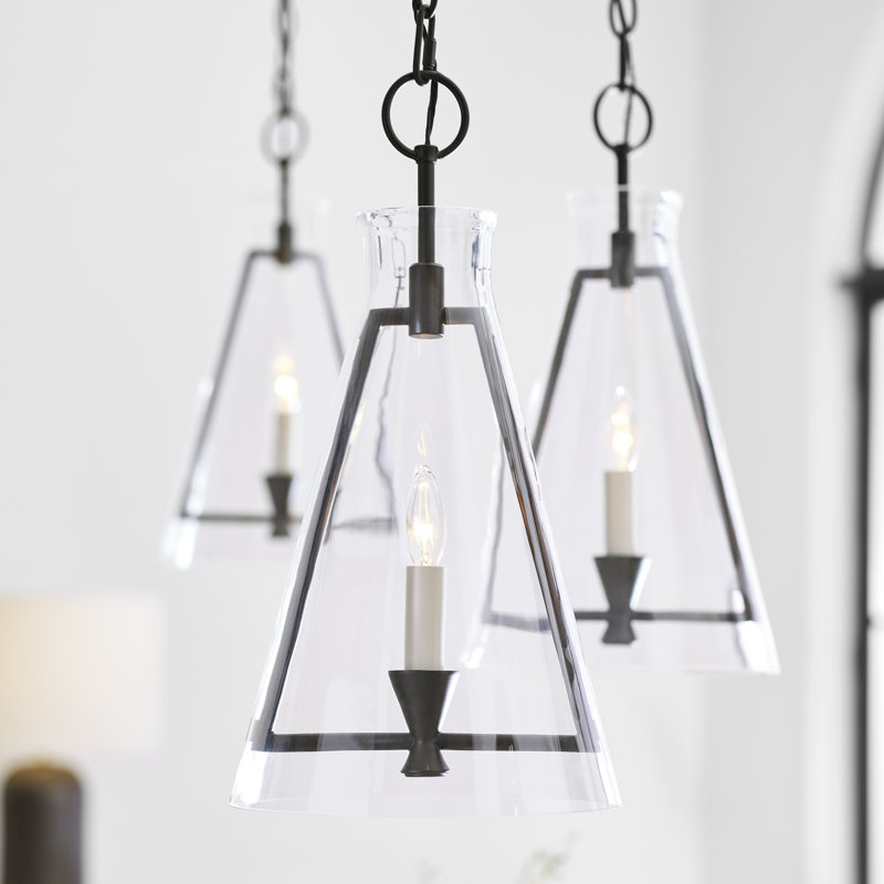 Keystone 1 - Light Pendant, 20.75" H x 11" W x 11" D