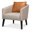 Bronson Linen Barrel Chair