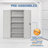 36 " Wide 5 - Shelf Storage Cabinet with-38013303