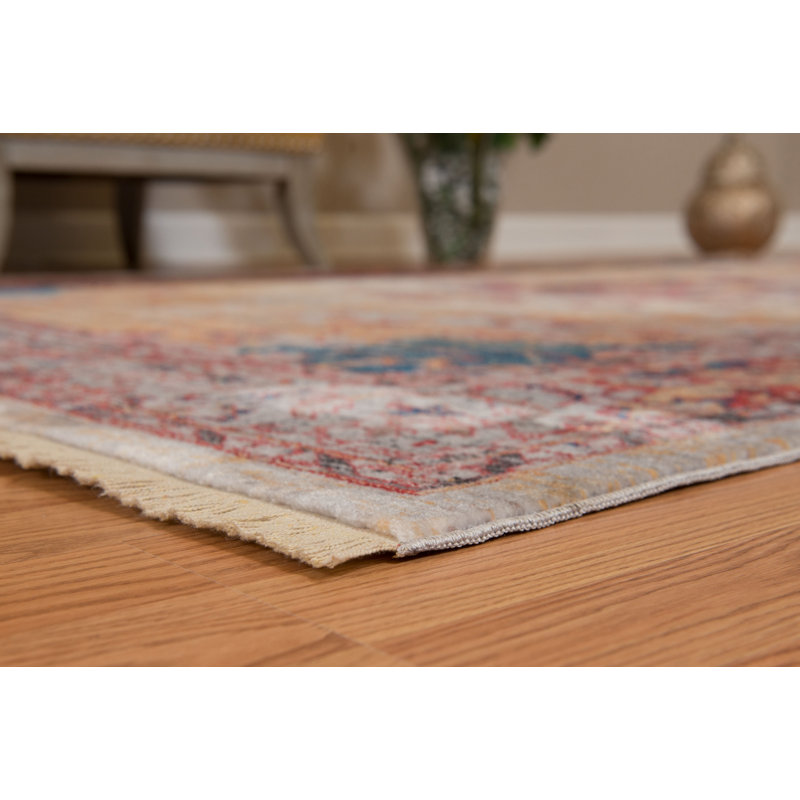 Efaz Performance Oriental Indoor Rug, Rectangle 2'7" x 4'3"