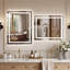 Miroir de salle de bain à DEL avec miroir de salle de bain-1760141376