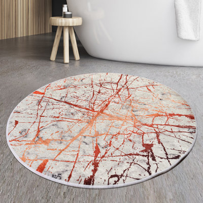 Round Deiter Shag 100cm X 100cm Area Rug
