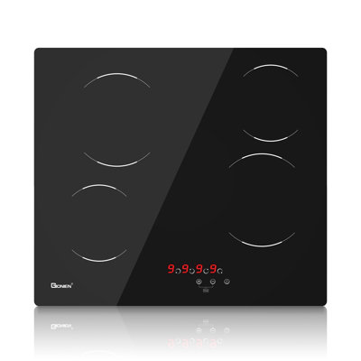 24" 4 Burner Electric Radiant Cooktop