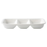 Puro 15" Triple Section Server - Whitewash