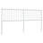 Demarrio vidaXL Durable Metal Headboard, Modern Style-37251587-37251589