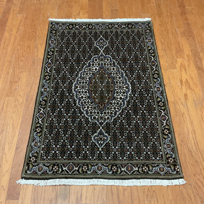 Handmade Tabriz Fish Design Wool Rug