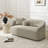 68" Wide Modern Boucle Upholstered Loveseat Sofa-1422742926