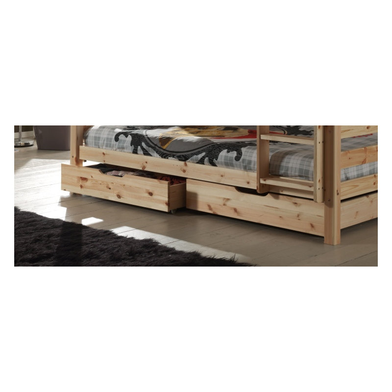 Ethridge Underbed Storage Drawers, Brown