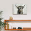 «Highland Cow Horizontal» par Silvia Vassileva, art mural sur toile-757762862