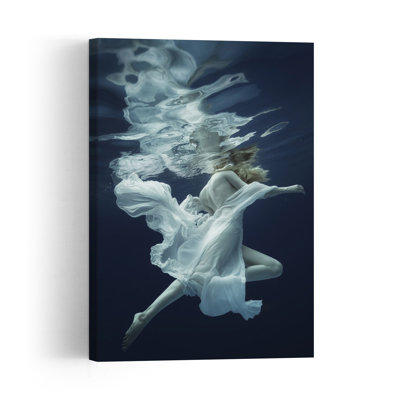 «Underwater Dream Dance Elegant Ethereal Peaceful», reproduction d'art murale