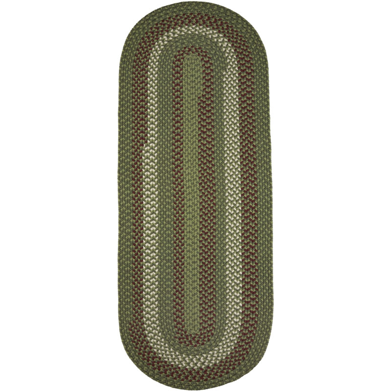 Charlise Synthetic Geometric Indoor / Outdoor Rug, Runner 2' x 8'